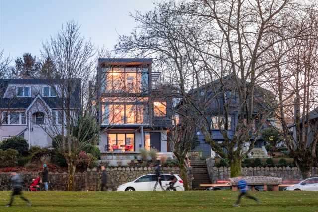 The "Park House" in South Cambie, designed by Measured Architecture, with interior designs by Project 22 Design Inc.