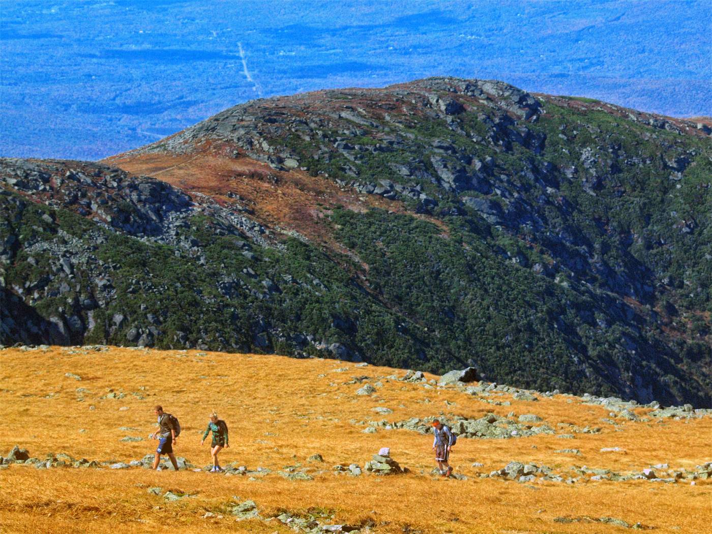 Visitors from around the world are expected to land in New Hampshire's White Mountains over the next six weeks to experience the fall colors.