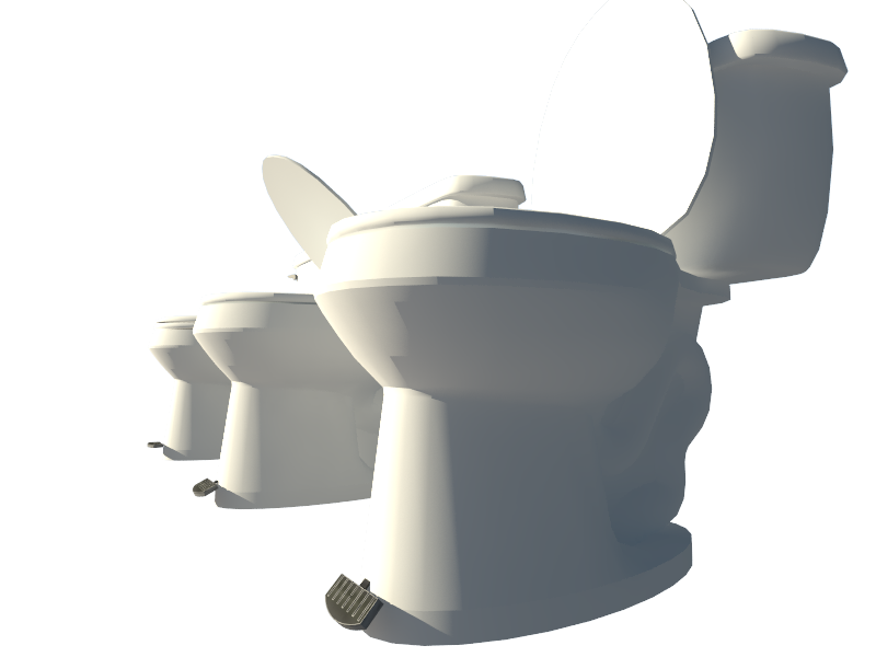 This removes the need for people to manually lift up the toilet seat and allows them to use the toilet like normal but without dirtying their hands.