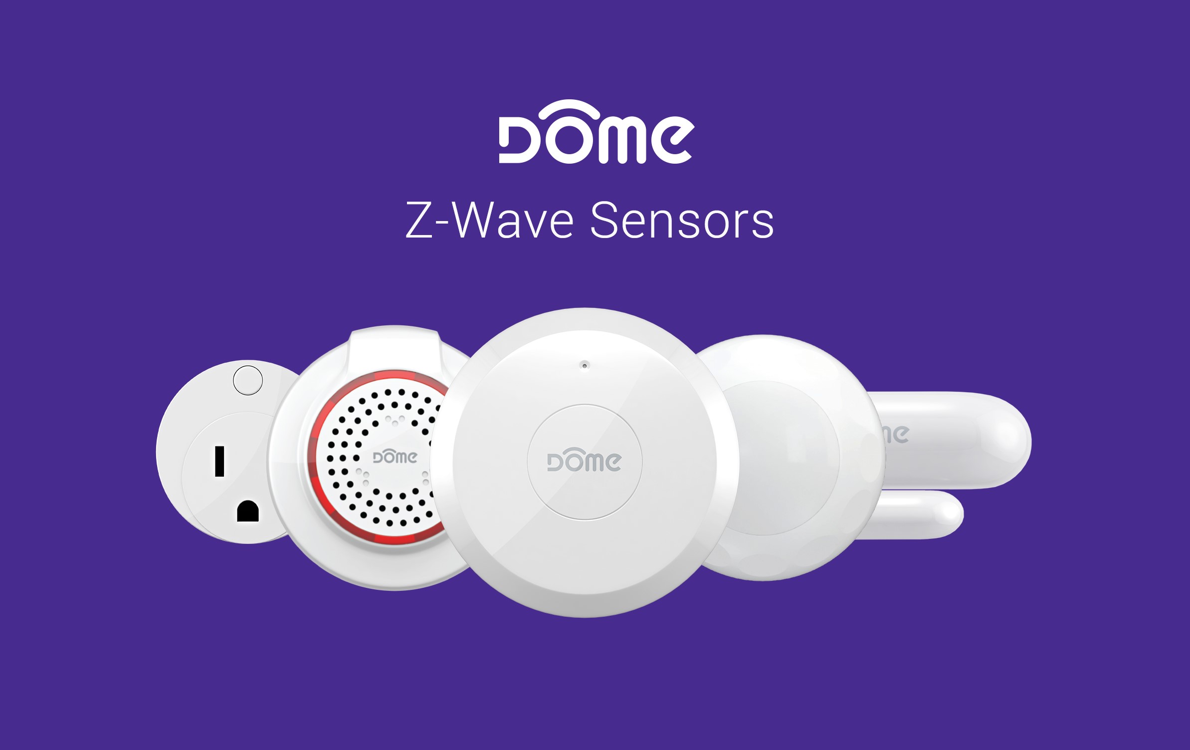 Set of Dome Home Automation Z-Wave Devices