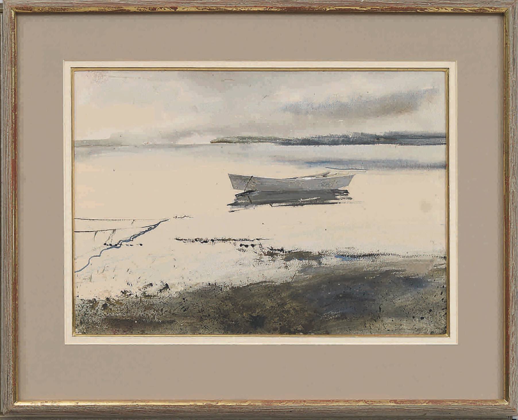Andrew Newell Wyeth's "River Greys" Realized $66,953.