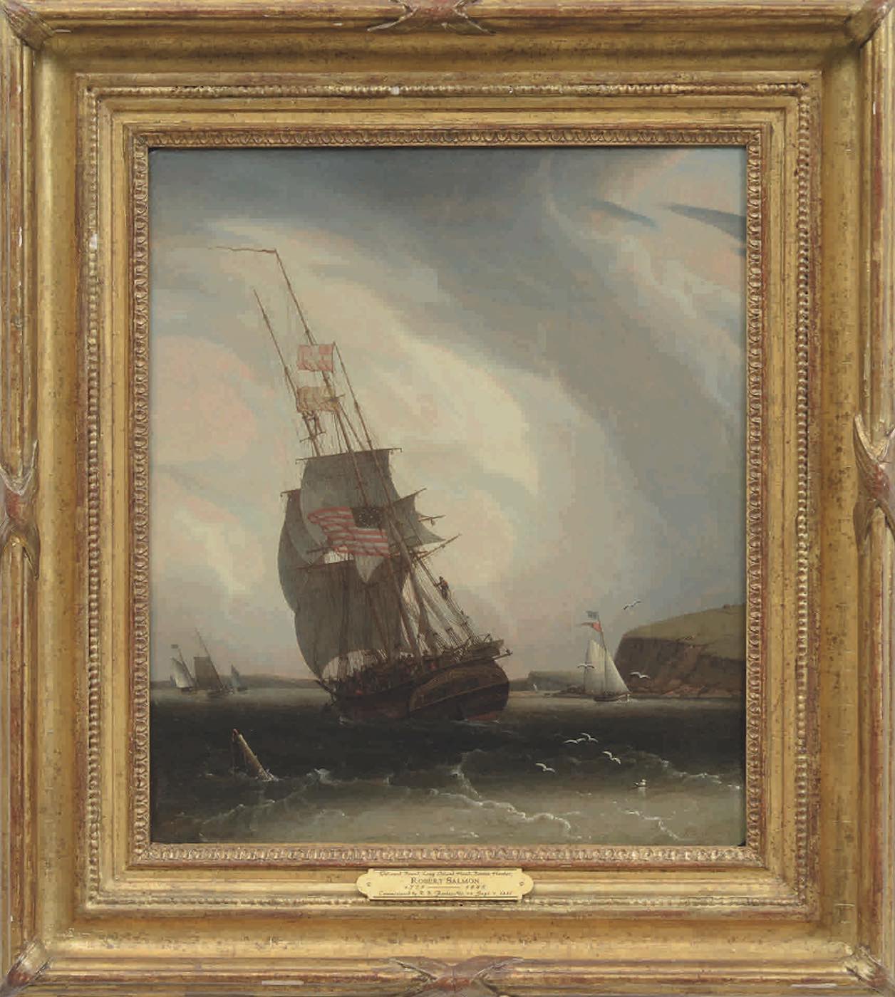 Robert Salmon's “Outward Bound, Long Island Head, Boston Harbor" Realized $82,950.