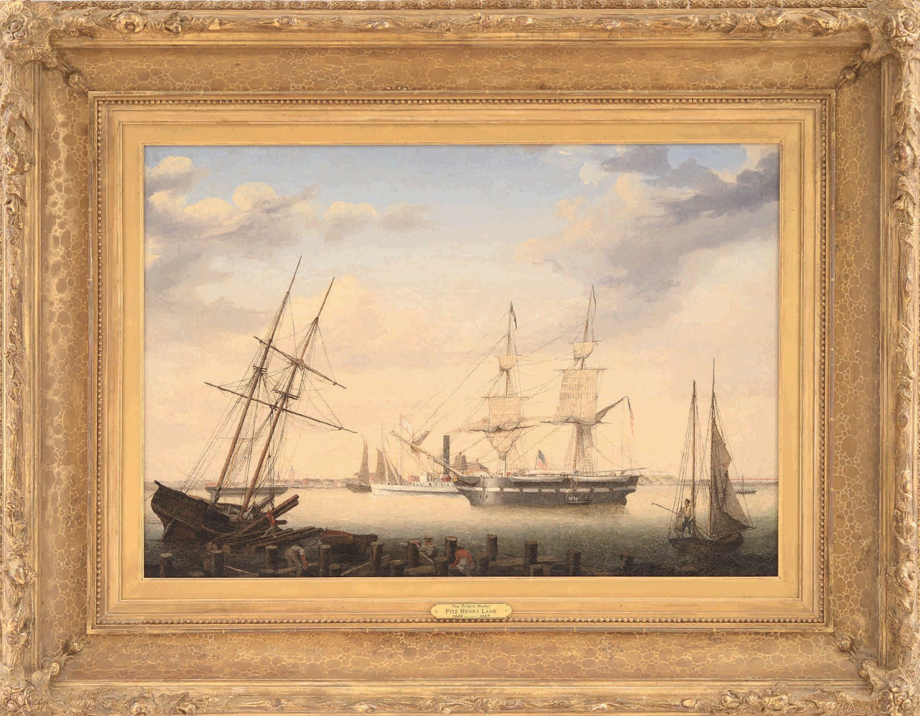 Fitz Henry Lane's “New Bedford Harbor” Realized $296,250.
