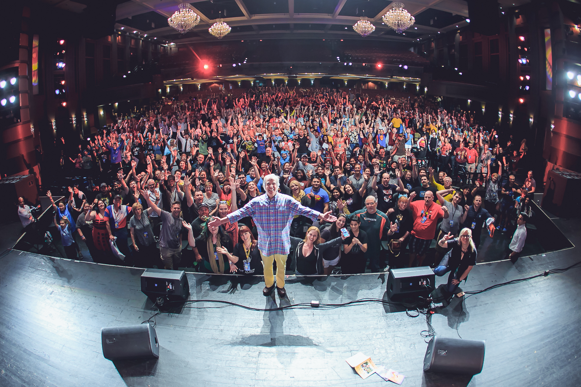 Henry Winkler on Stage at Florida Supercon 2016