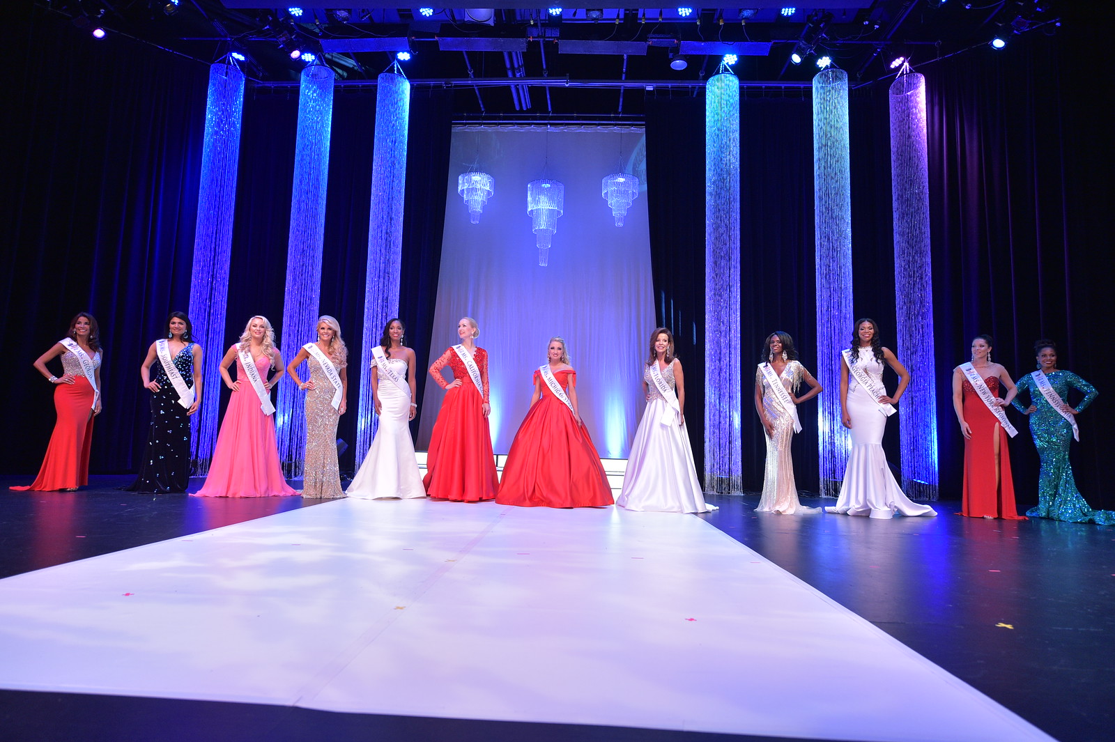 The twelve semi finalists were picked from forty-three State and Regional titleholders from across the United States.