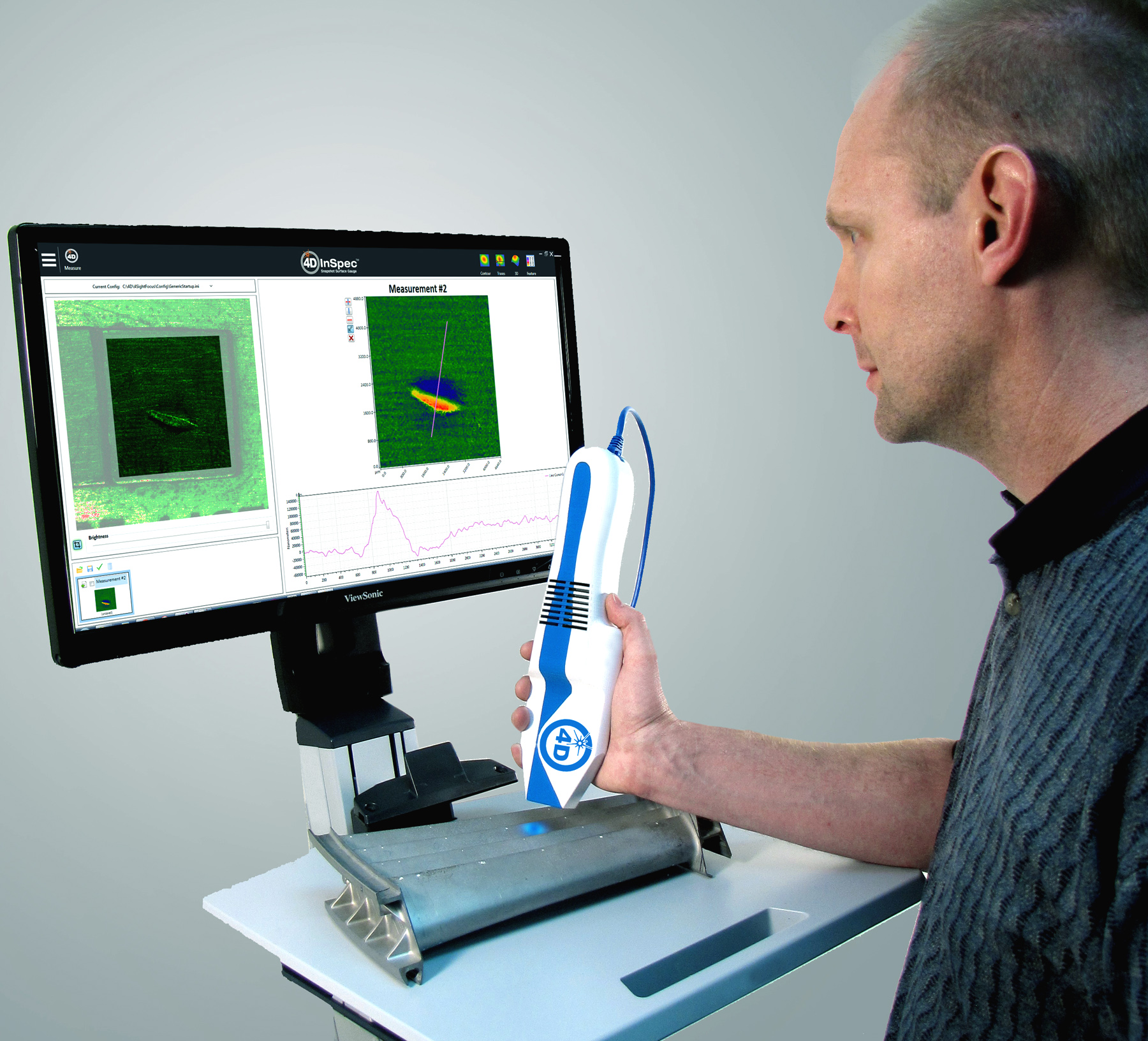 4D InSpec Surface Gauge