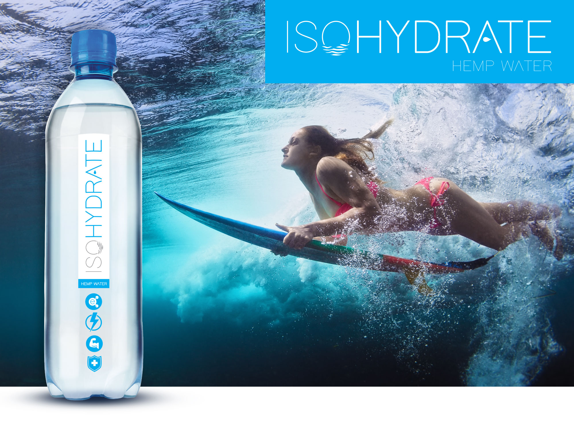 ISOHydrate - cutting-edge, all-natural hydration beverage takes water to a whole new level