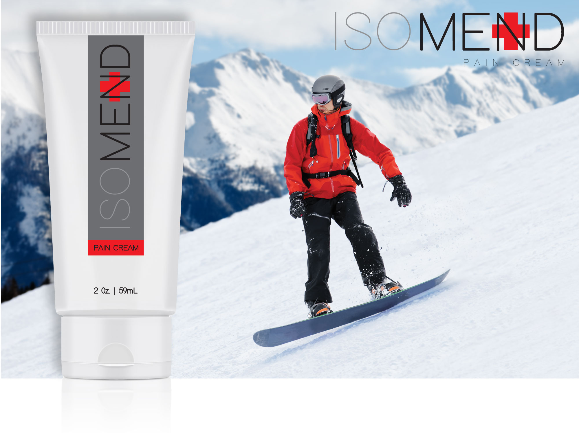 ISOMend - instant working cooling gel Powered by Cebidiol