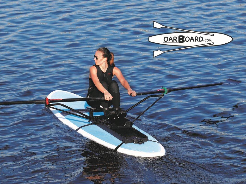 Turn your SUP into a rowing boat with Oar Board. Demos every day at Boats Afloat Show on South Lake Union in Seattle, Sept. 14-18.