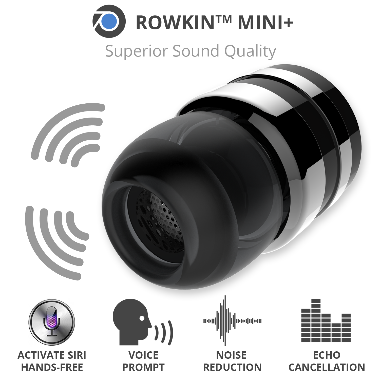 Rowkin Mini Plus+ Cordless Headset