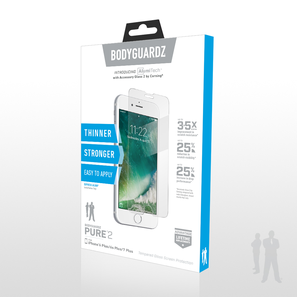 BodyGuardz Pure 2: Thinner and Stronger Tempered Glass Protection Technology