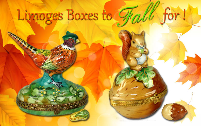 Brighten Up Your Fall Decor with Limoges Boxes