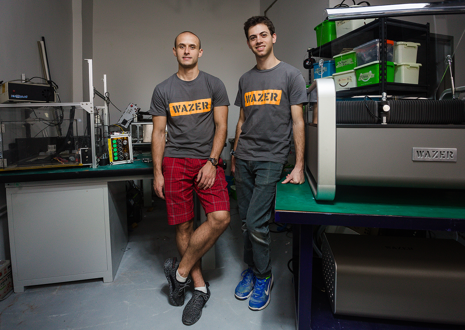 WAZER Co-Founders Matthew Nowicki and Nisan Lerea