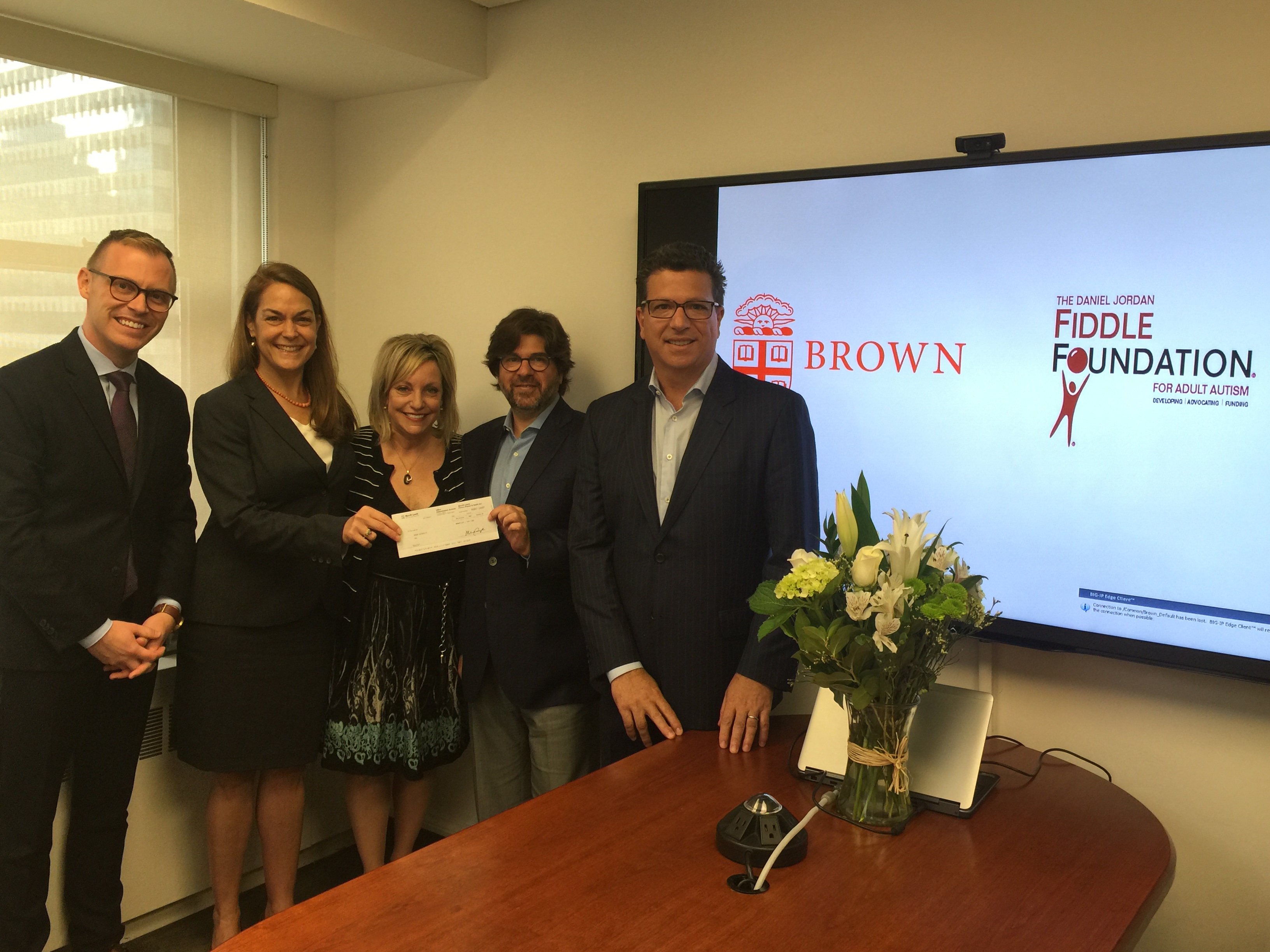 Brown University and The Daniel Jordan Fiddle Foundation for Adult Autism (DJFF) announce new endowment for the arts