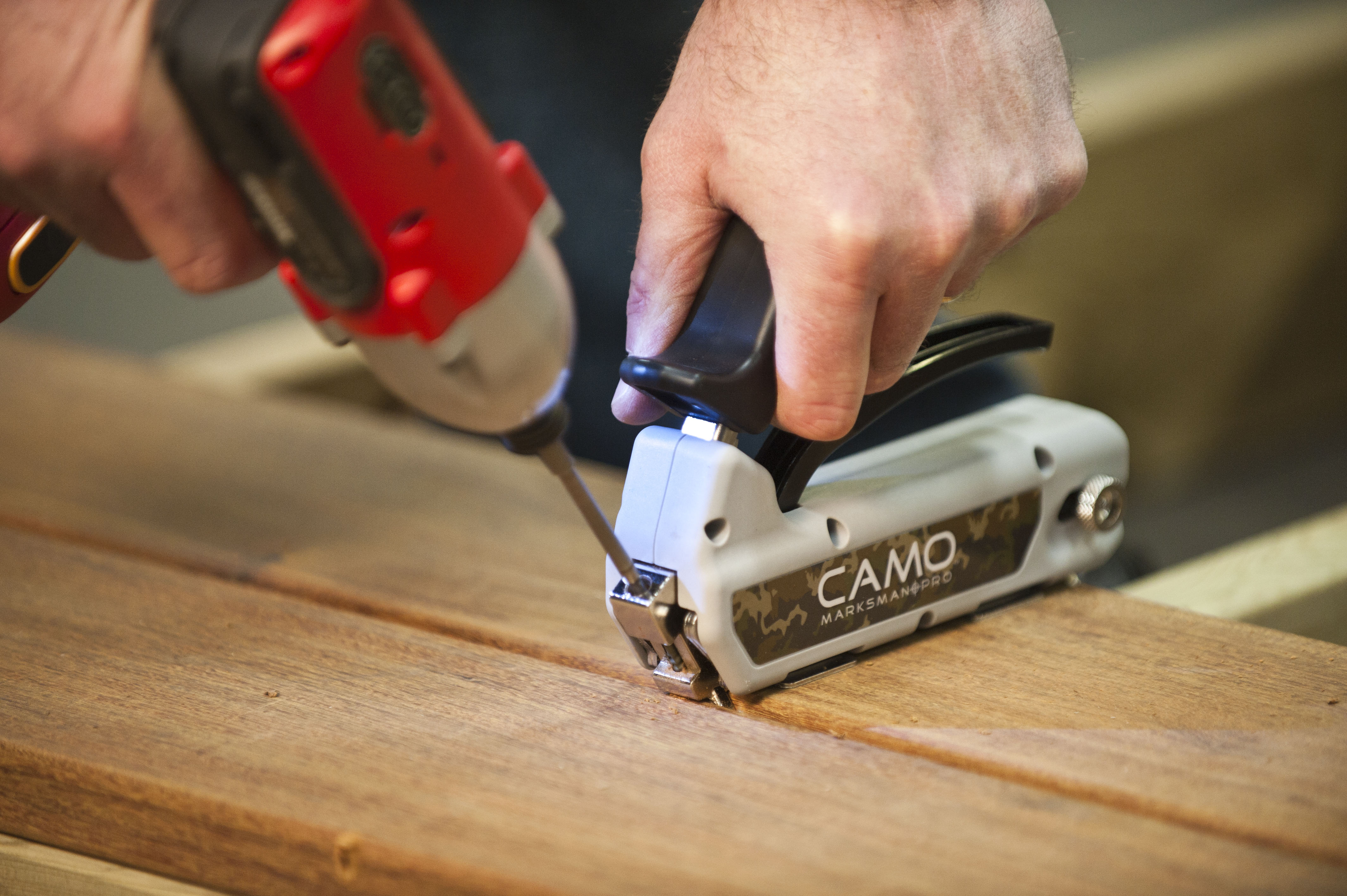 CAMO (R) Edge Fastening systems feature a unique approach to deck fastening, which results in a fastener-free, safer surface.