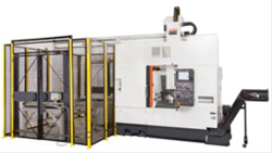 Midwest Precision's new Mazak Multi-axis Mill/Turn Center includes a robotic loader