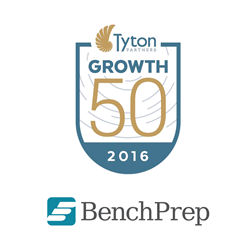 BenchPrep Selected for Prestigious Tyton Growth50 List