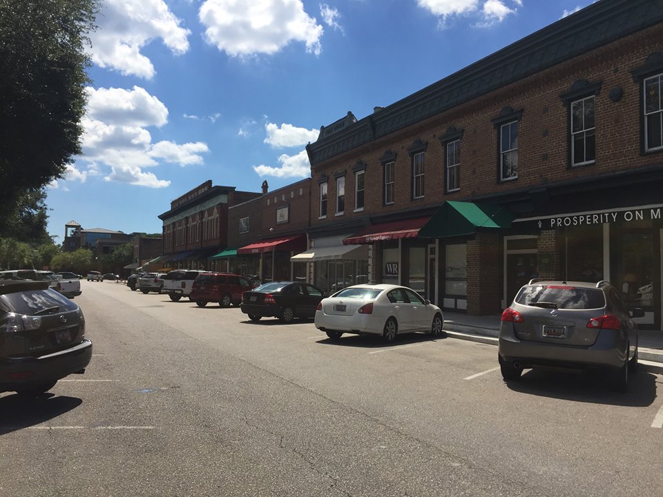 Visitors can spend the day perusing the shops and restaurants that line the streets of downtown Summerville.