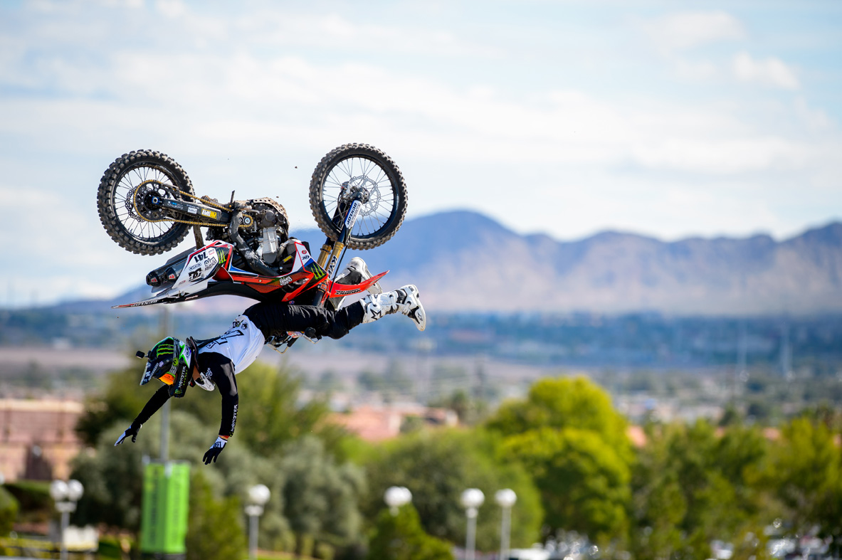 Monster Energy's Nate Adams to Compete in the Monster Energy FMX High Rollers Contest in Las Vegas