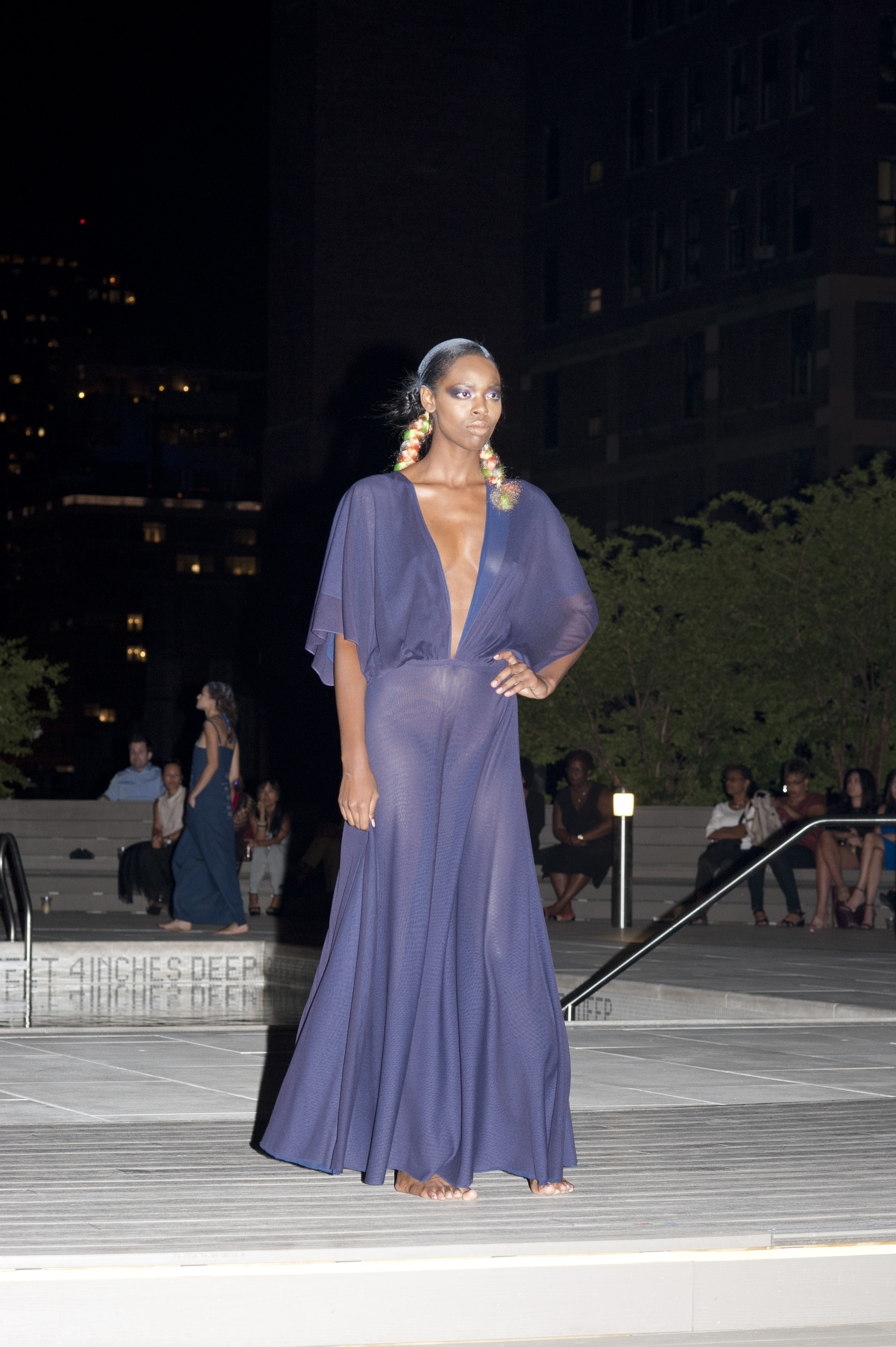 Makany Marta debuts her collection during Fashion Week in The Journey