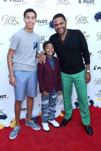 Marcus Scribner, Miles Brown, and Anthony Anderson