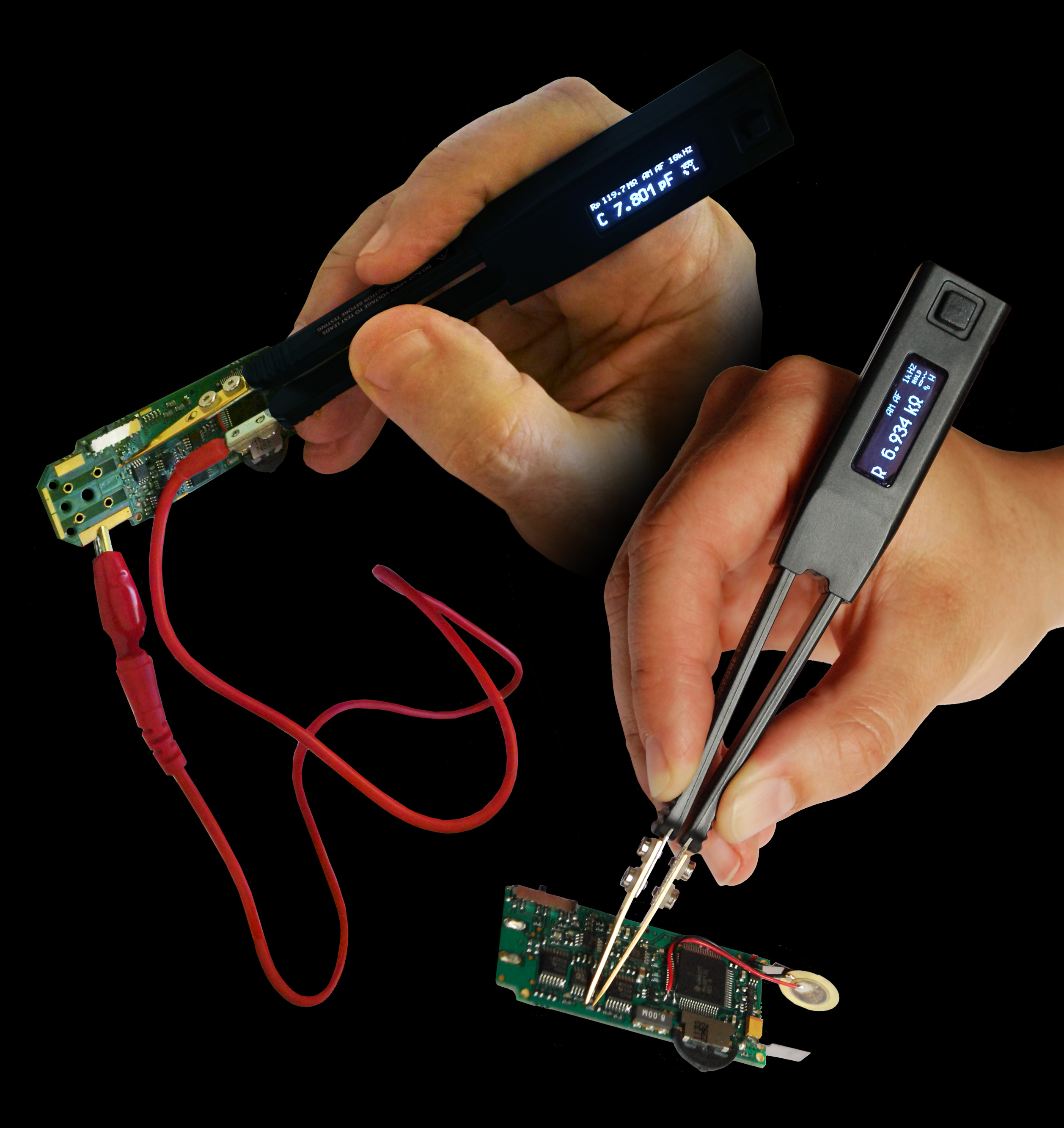 LCR-Reader and LCR-Reader Probe Connector