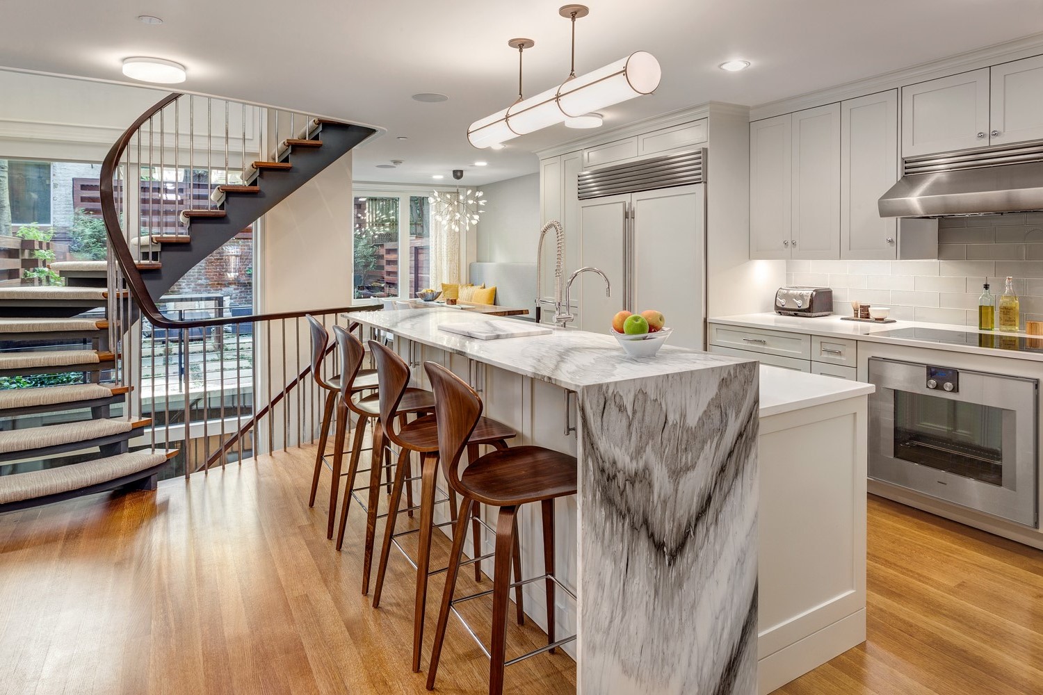 Interior View of Manhattan's First Certified Passive House Building