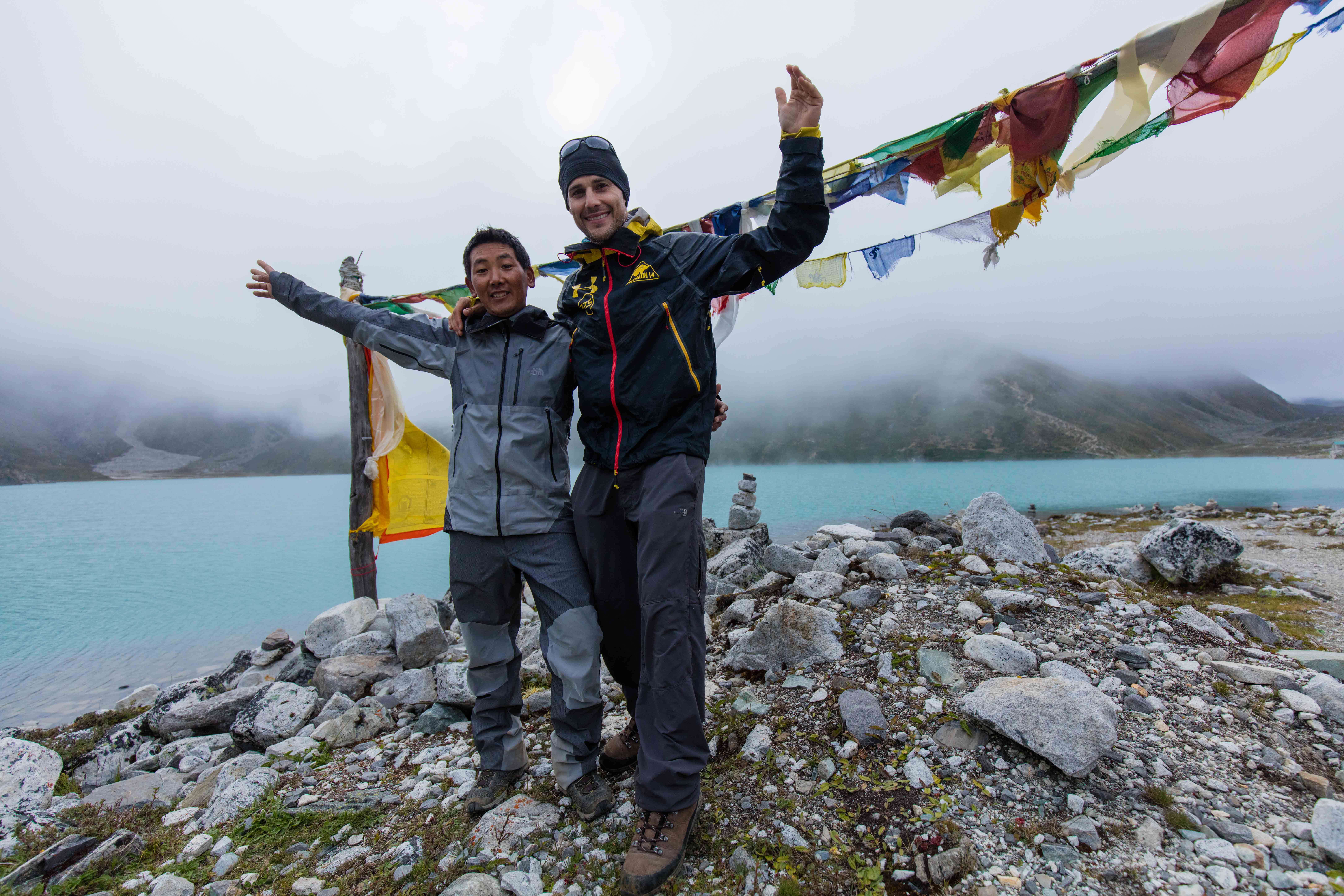 Pasang Kaji Sherpa & Elia Saikaly
