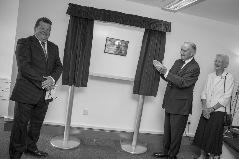Lord Barry Jones Officially Opens PRS Telecom's New Head Office