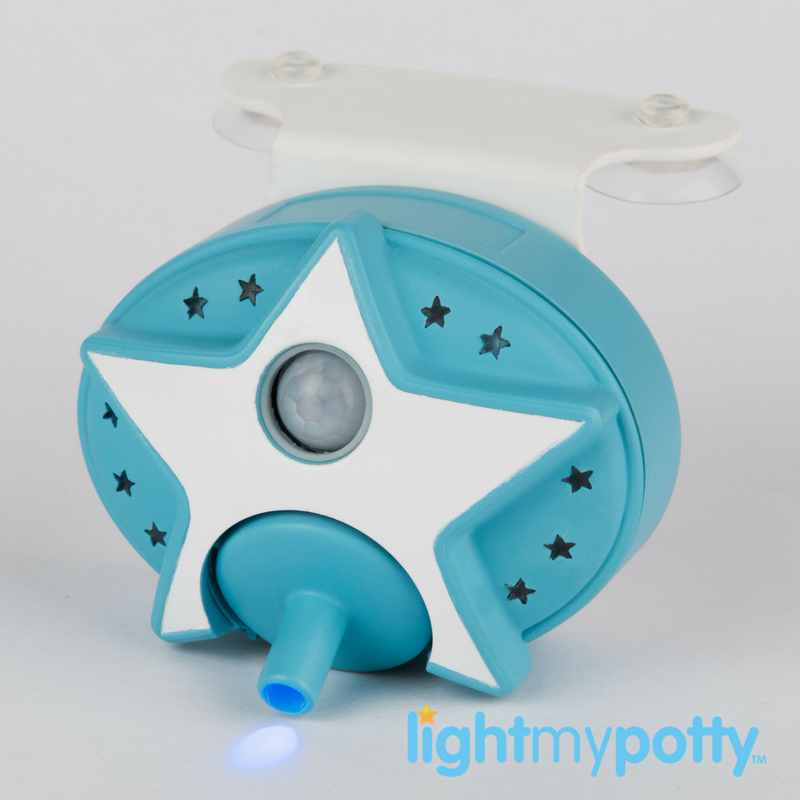 Light My Potty's universal, compact & charming design