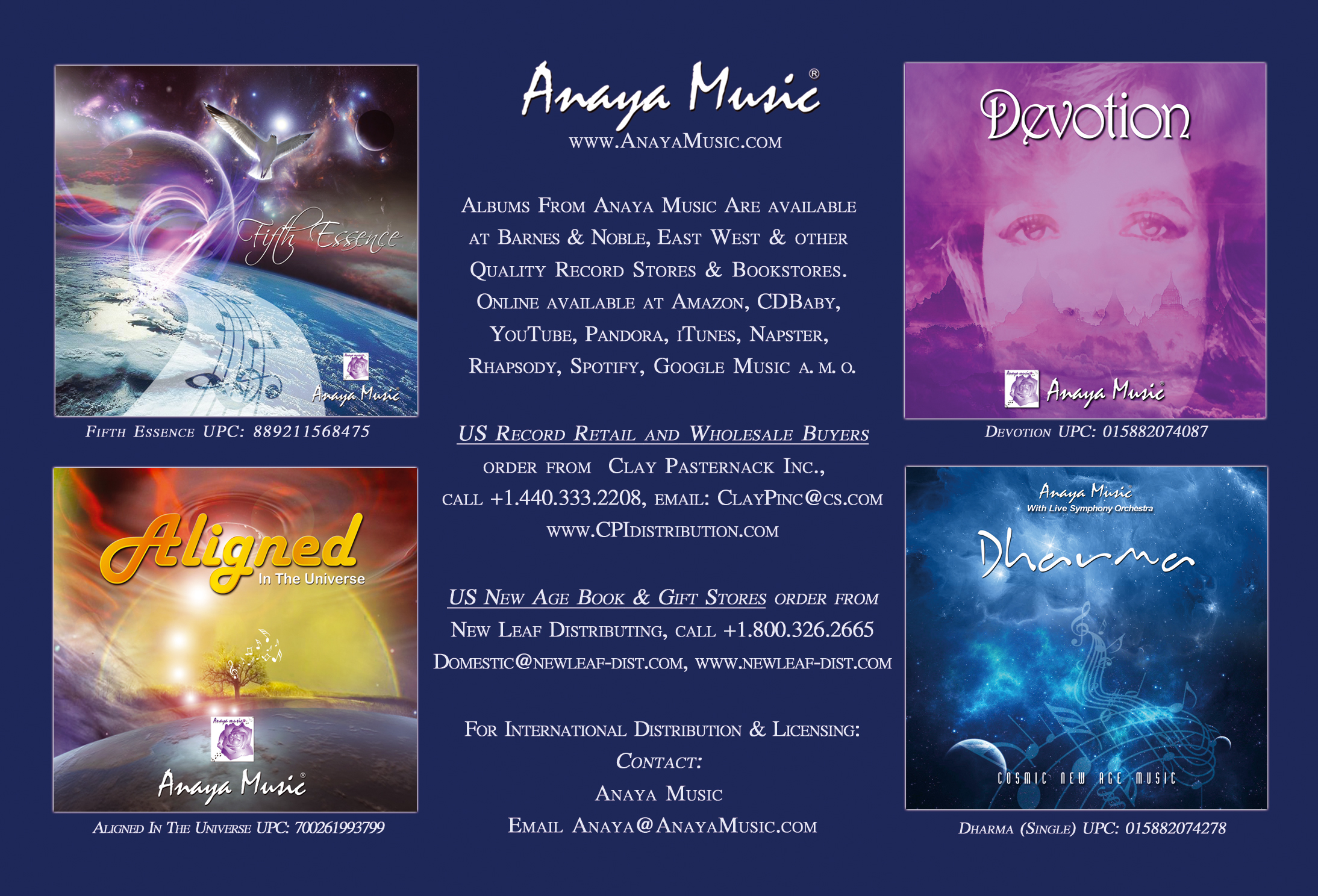 Additional albums by AnayaMusic