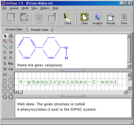 OrChem Educational Software Student Version