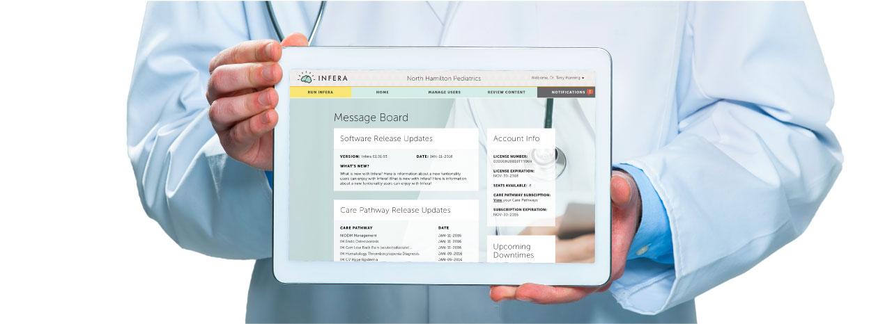 Introducing Infera, real-time evidence-based clinical decision support for your EHR