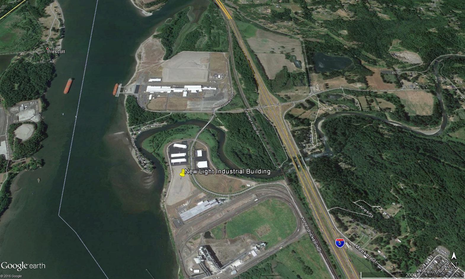 Demand for industrial & manufacturing facilities is on the rise in Kalama, Washington.