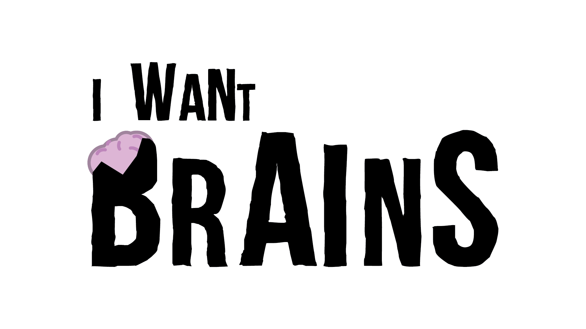 Logo I Want Brains
