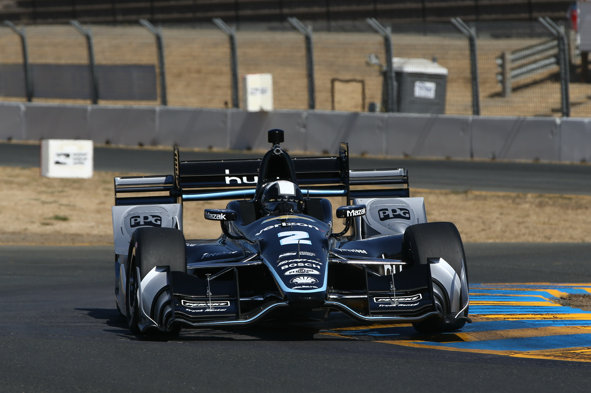 Juan Pablo Montoya at the 2016 Grand Prix of Sonoma.