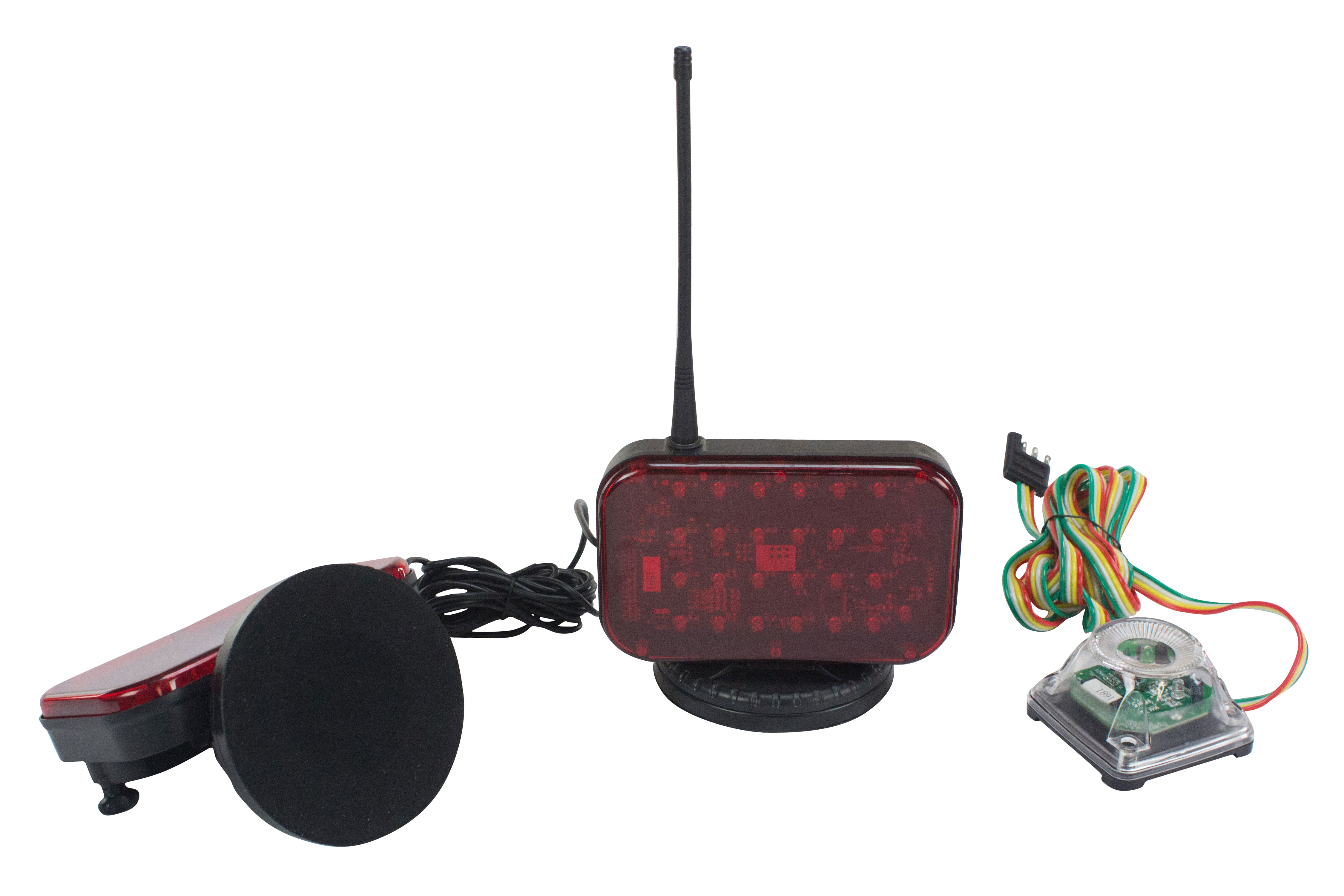 LED Tow Lights with 30 Feet of Wireless Operating Distance