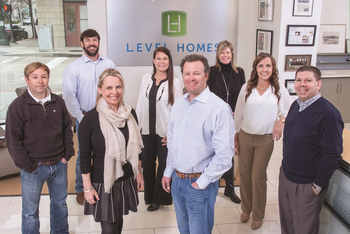 The Level Homes team was honored again in 2016 as a Best Places to Work in Baton Rouge, La.