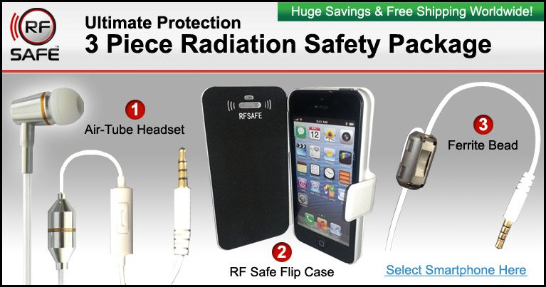 Smartphone Radiation Safety Package For iPhones