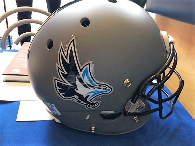 Keiser University Seahawk Football Helmet