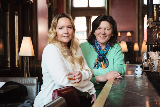 The Owners of Golden Decanters, Julia Hall Mackenzie-Gillanders (L) and Ann Medlock (R)