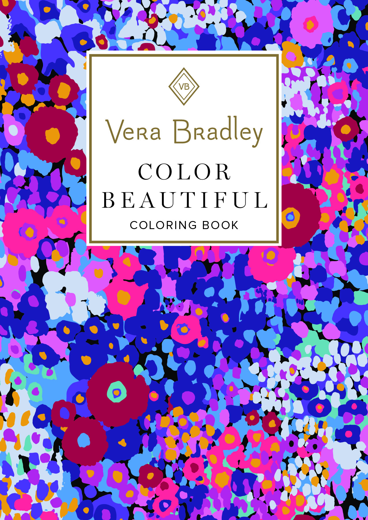 Vera Bradley Color Beautiful Coloring Book