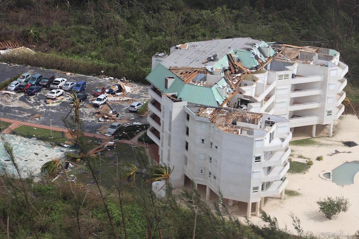 As a Category 4 Hurricane, Matthew ripped through Grand Bahama Island. (Photo: Daphne Sullivan)