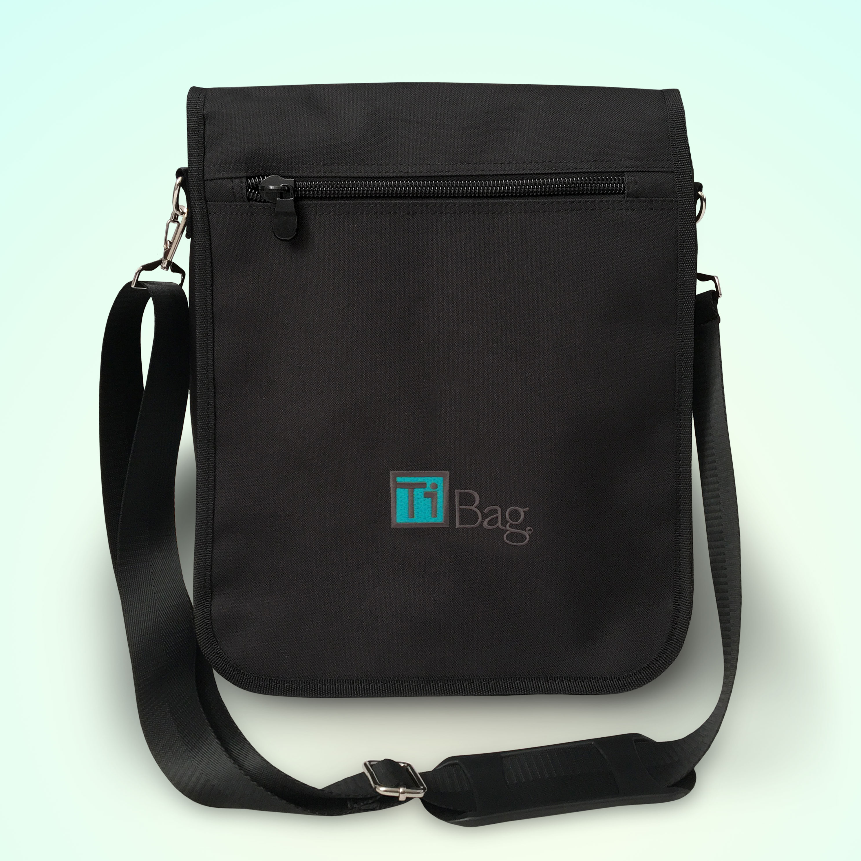 TiBag offers compact size, protection, comfort, and style.