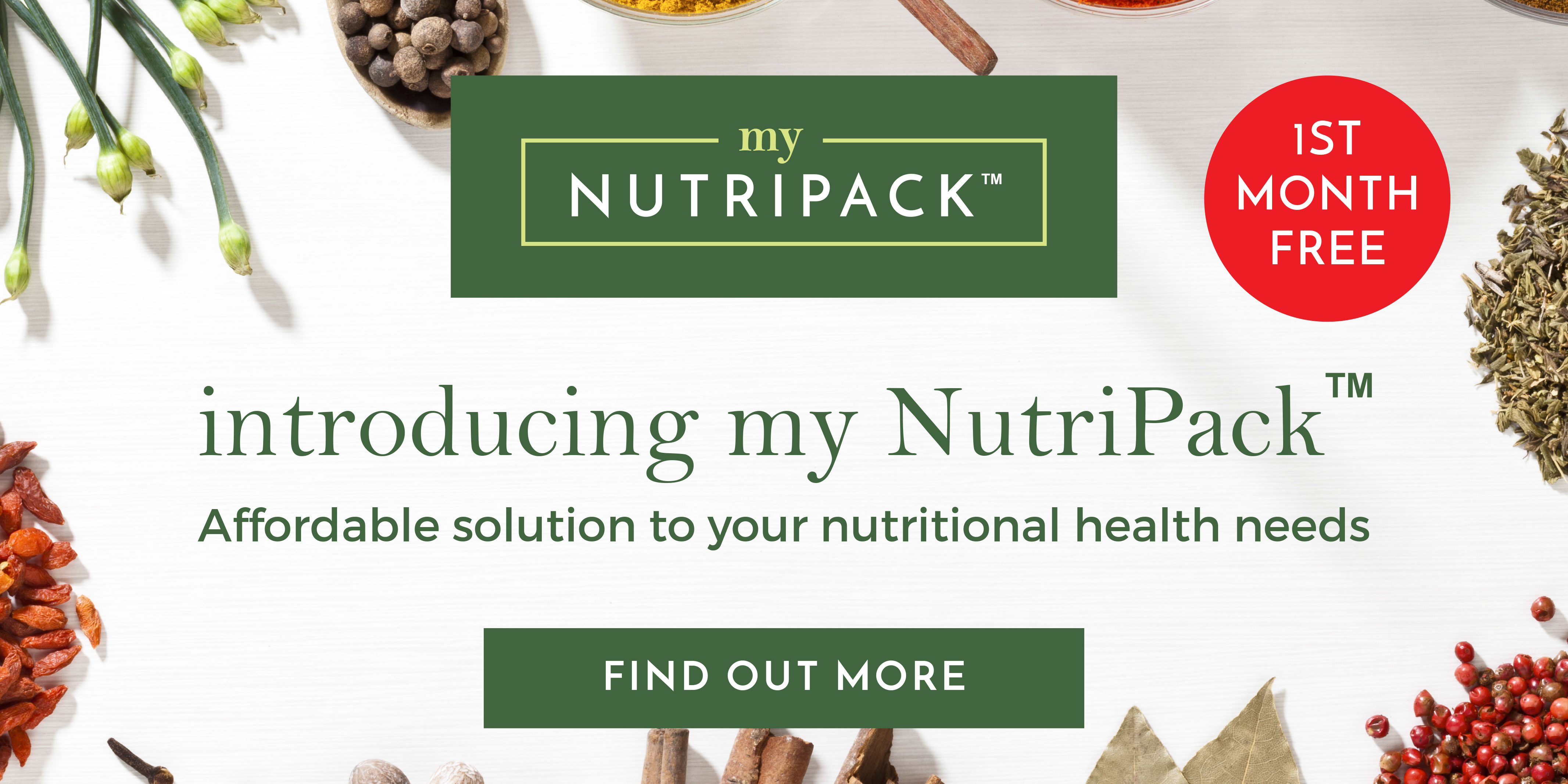 Introducing my NutriPack