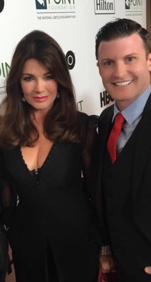 Lisa Vanderpump and Dr. James Mercer on the Red Carpet at the Point Foundation's Point Honors Los Angeles Gala