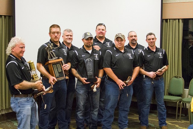 The Doe Run Company’s Maroon Mine Rescue Team Wins Top Honors at Missouri S&T Mine Rescue Competition. Shown left to right are Steve Setzer, Andrew Hampton, Nathan Setzer, Isaiah Henseler; Rich Brewer