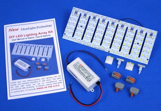 ClearLight Technology® 7X18-K1 DIY LED Array Light Kit. Reward for backers of $100 or more.