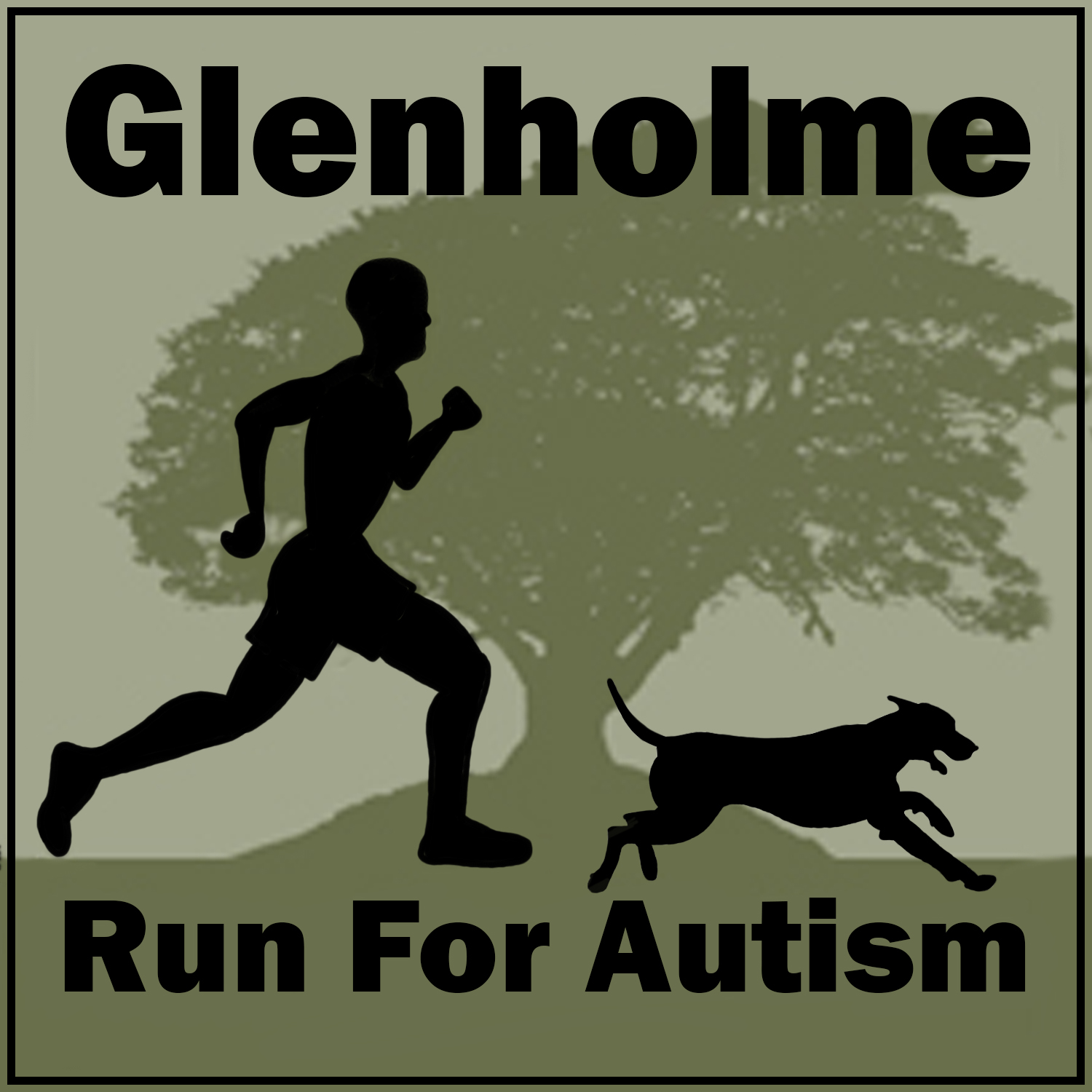 2017 logo for The Glenholme School's 5K Run for Autism