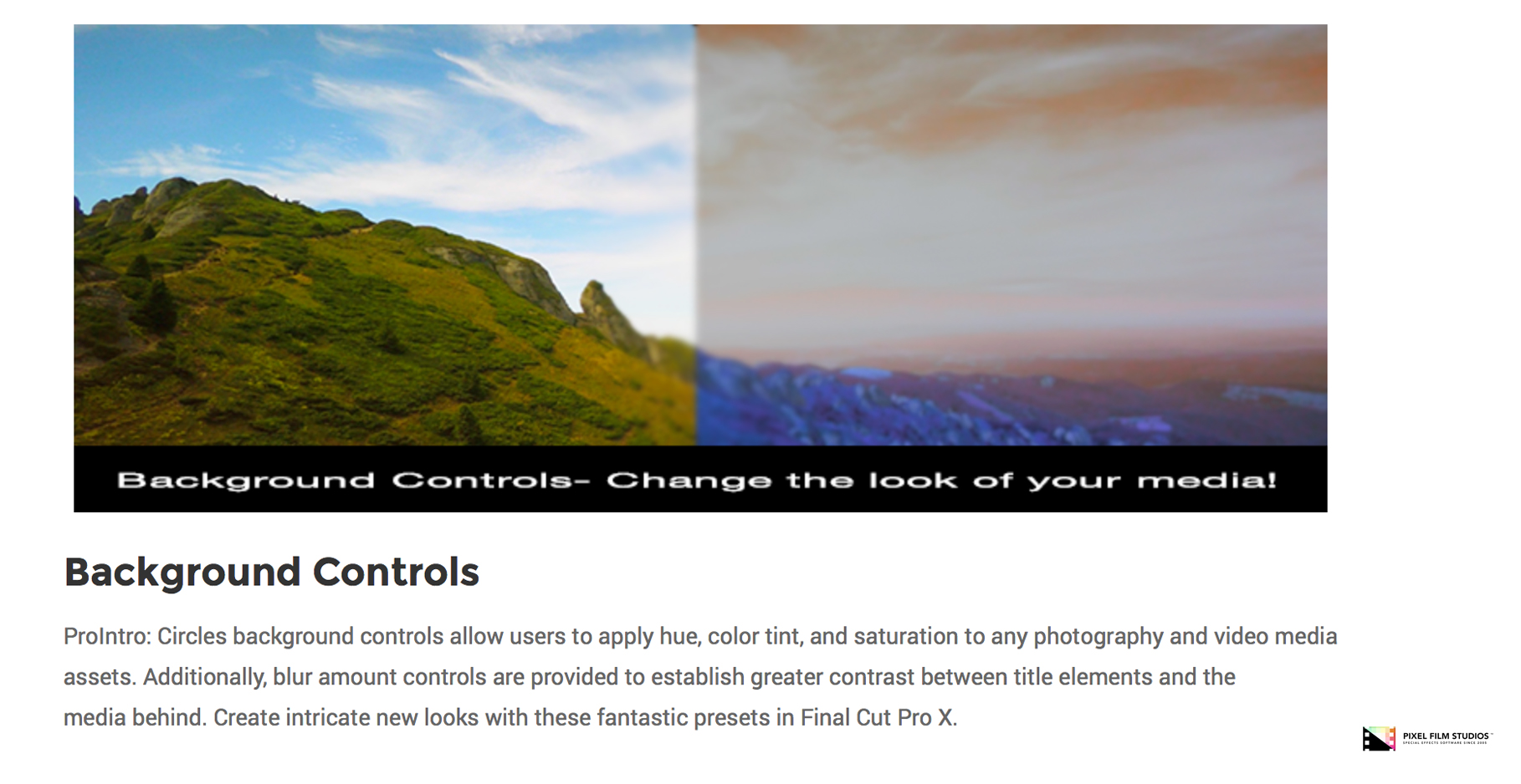 Final Cut Pro X - ProIntro Circles - Pixel Film Studios Plugin